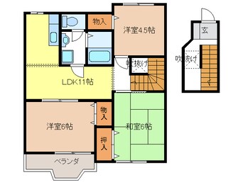 間取図 リバーハイツスワ