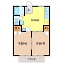 パナハイツ萱場の間取図