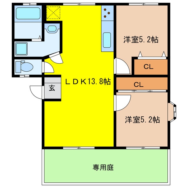 間取り図 アークビラＫ