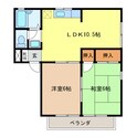 セジュールＵの間取図
