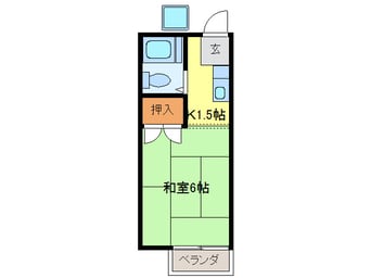 間取図 ハイツ青嵐