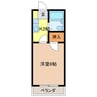 サンライズ84　Ａ 1Kの間取り