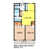 プロニティーハイツ 2LDKの間取り