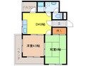 センハウスＡの間取図
