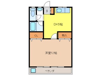 間取図 レスポワールＮ