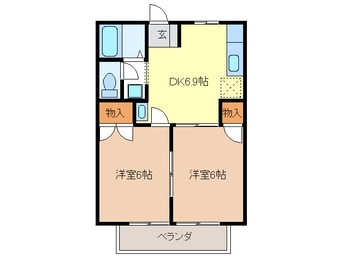間取図 リバーサイド３１
