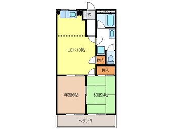 間取図 グリーンキャッスル