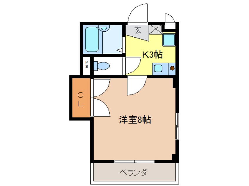 間取図 サンフォーレスト