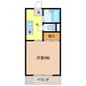 夢ハウス386 A 1Kの間取り