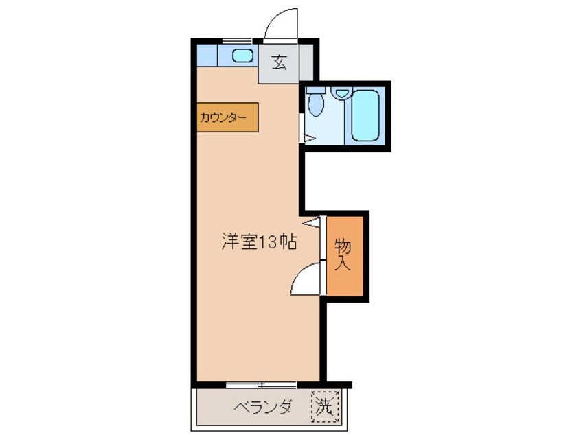 間取図 菊水ハイツ