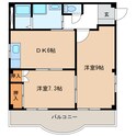 岐購メイトの間取図