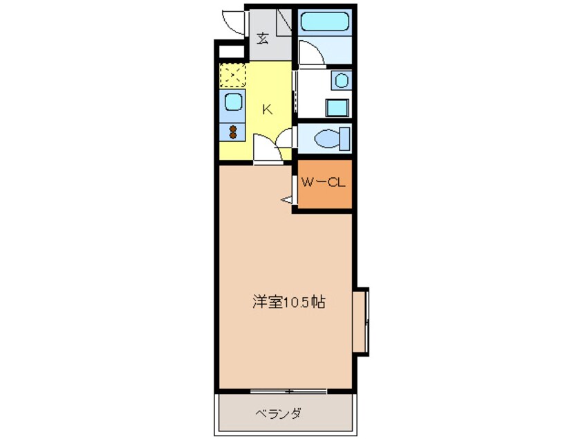 間取図 アルフォレスト折立