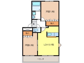 間取図 アリエス不二