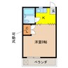 コーポ長屋 1Rの間取り