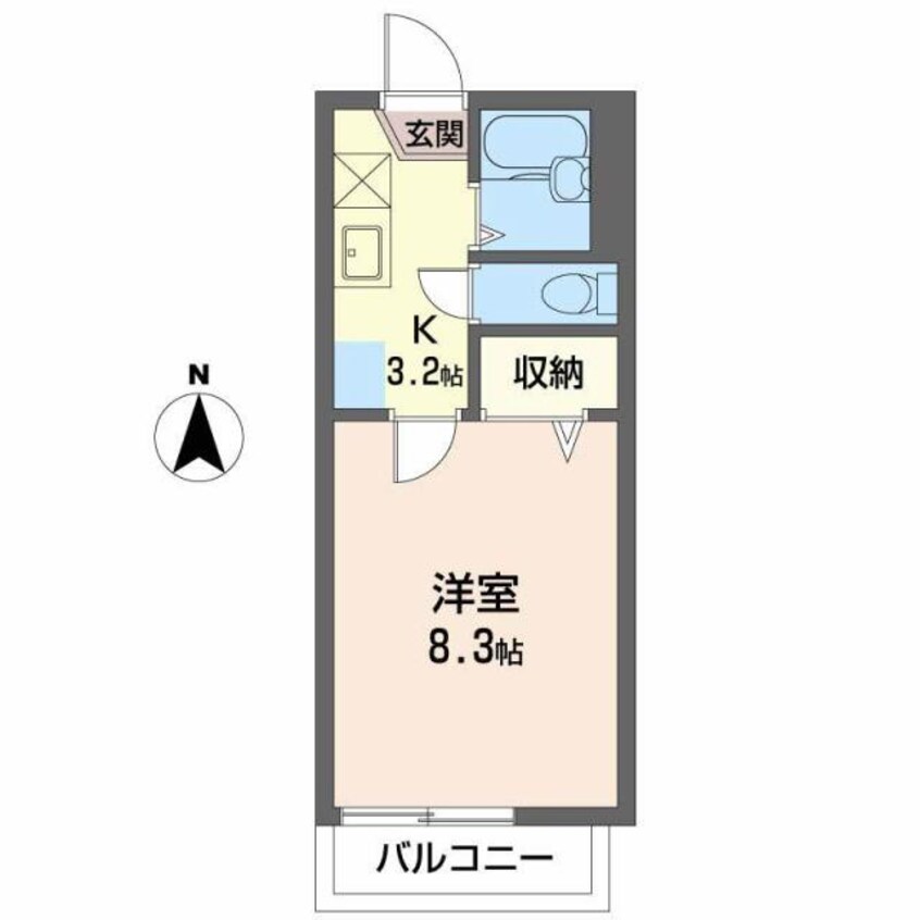 間取図 フェイバハイム