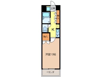 間取図 アミューズ　コート