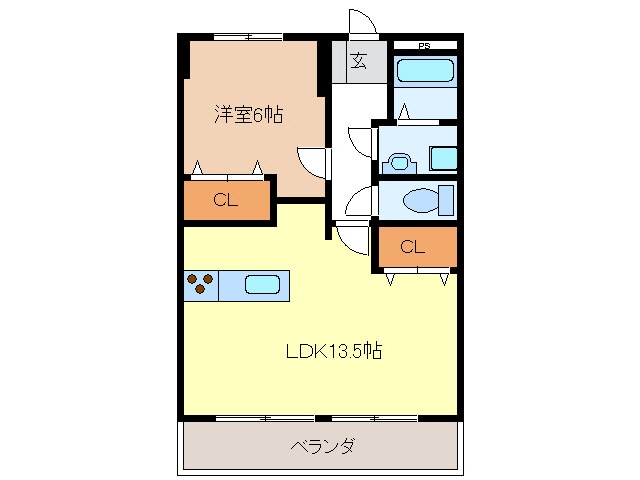 間取り図 長良パークマンション