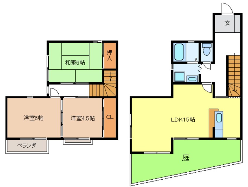 間取図 こもれび邑