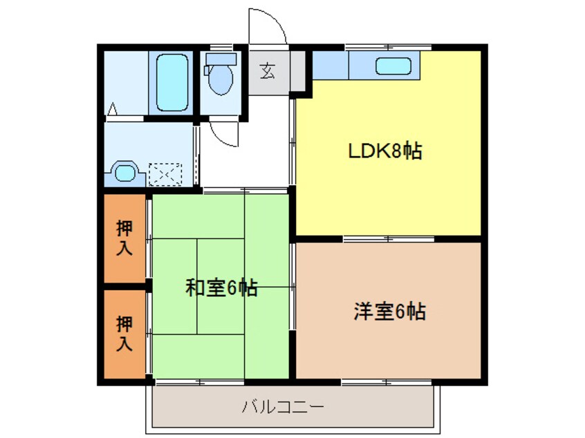 間取図 エスポハイム