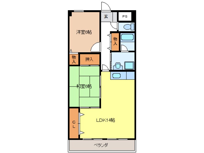 間取図 ニューカメリア