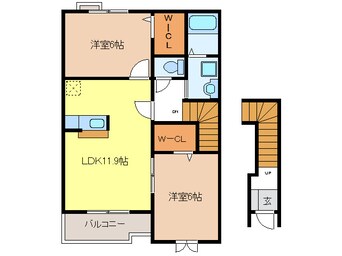 間取図 ブリッサ　Ａ・Ｂ