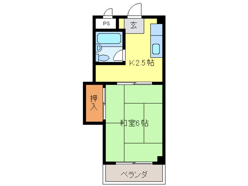 間取図 シェイネハヤシ