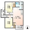 フローレンス古田Ａ 2LDKの間取り