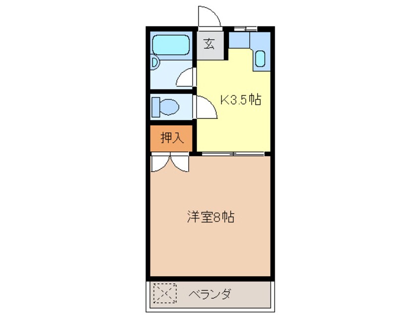 間取図 ミタハウスⅡ