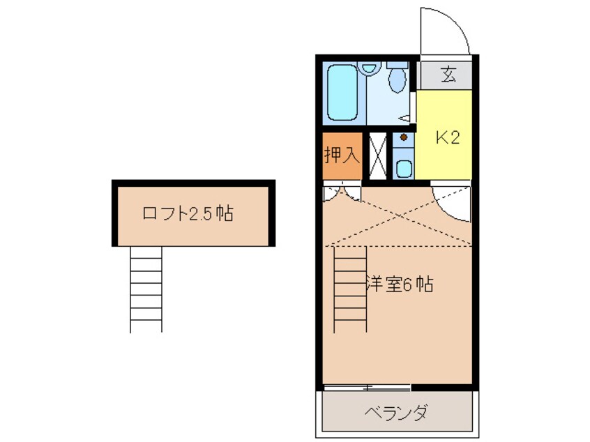 間取図 ブルースクエア