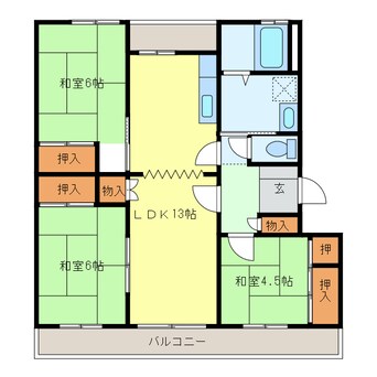 間取図 箕浦ビル