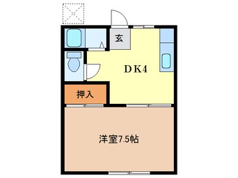 間取図 朝霧ハイツ