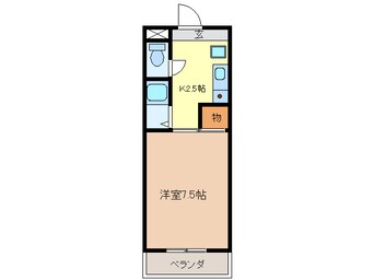 間取図 スカイレジデンス