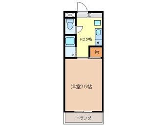 間取図 スカイレジデンス