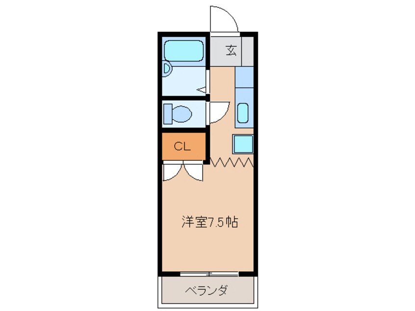 間取図 ハイツニシール