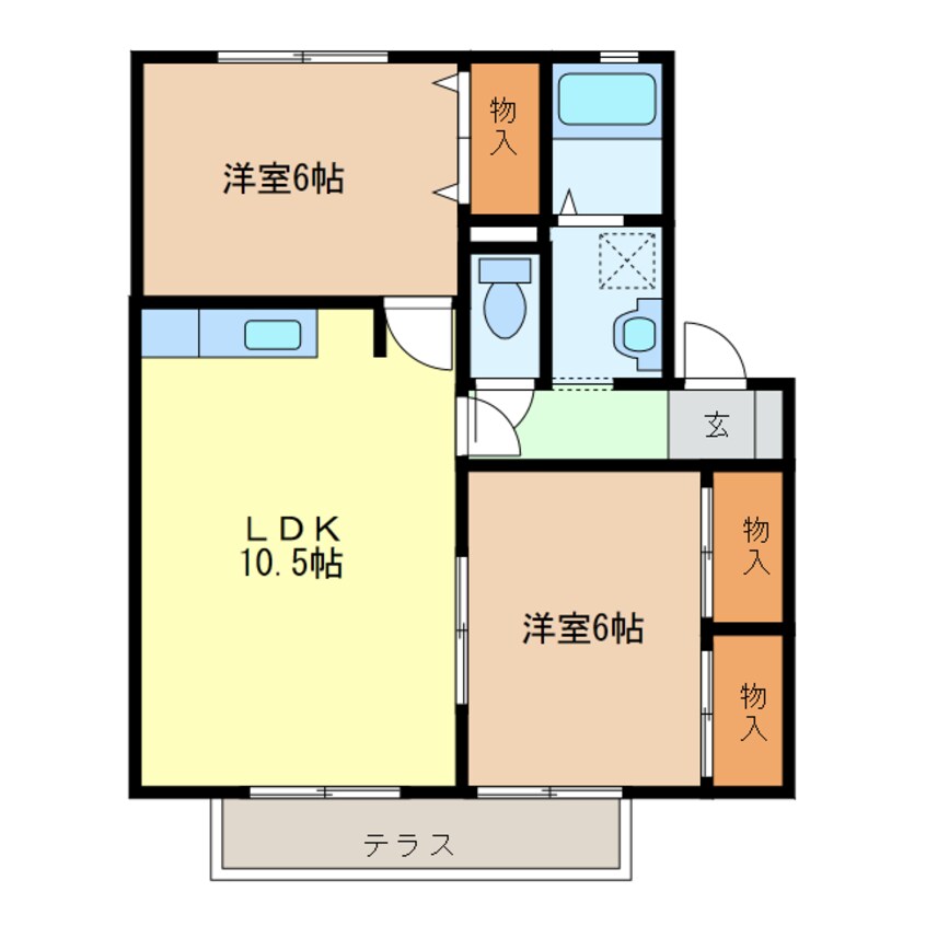 間取図 ハイブリッジ