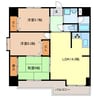THE TOMⅡ 3LDKの間取り