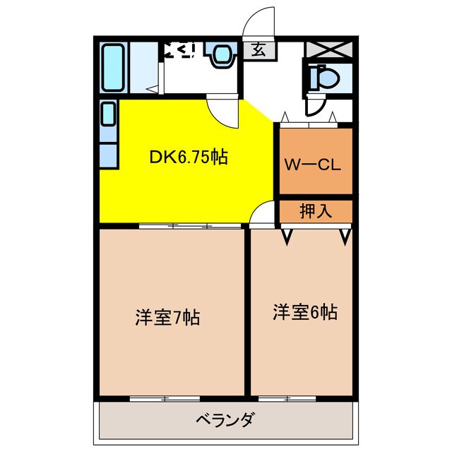 間取り図 Lis・Tresor