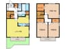 アルテア 3LDKの間取り
