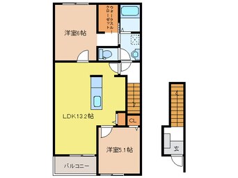 間取図 クオーレ・コンフォート