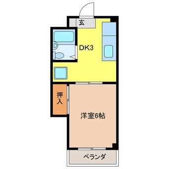 間取図 コファール山口