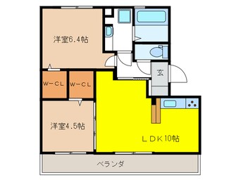 間取図 Ｌａ.LIBERTA Fuji