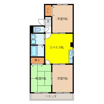 間取図 ジ・ラソーレ