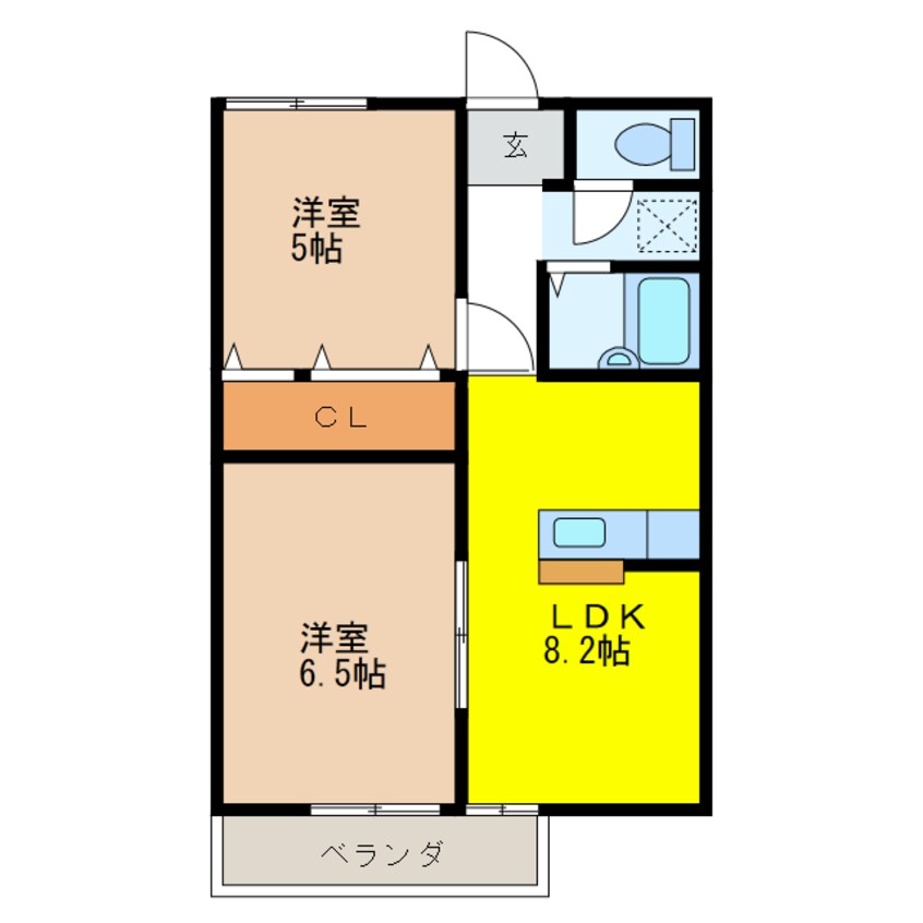 間取図 グランシア