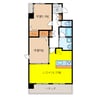 アクアレガーレⅡ 2LDKの間取り