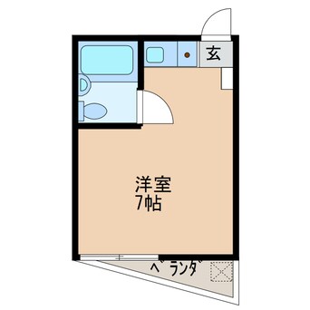 間取図 マツバハイツ5