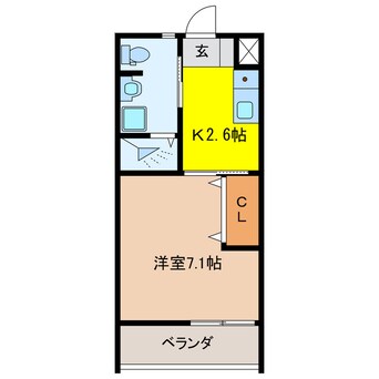 間取図 U・TOPIA　LAND