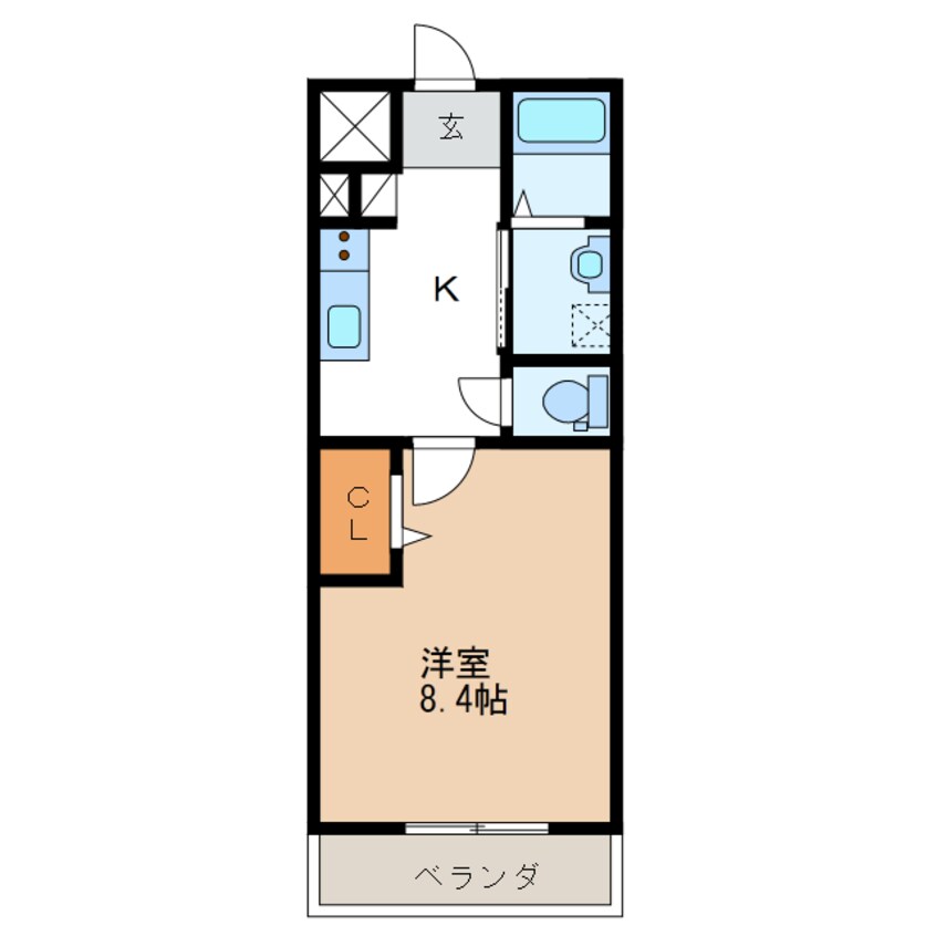 間取図 マッキンリー黒野