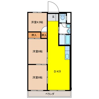 間取図 リバーサイド長良