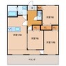 ＧＲＡＮＤカメリア 3LDKの間取り