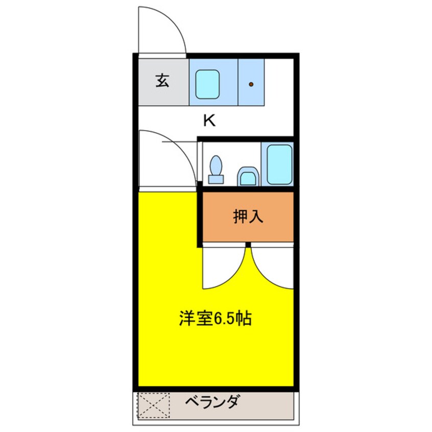 間取図 カレッジヒルズ